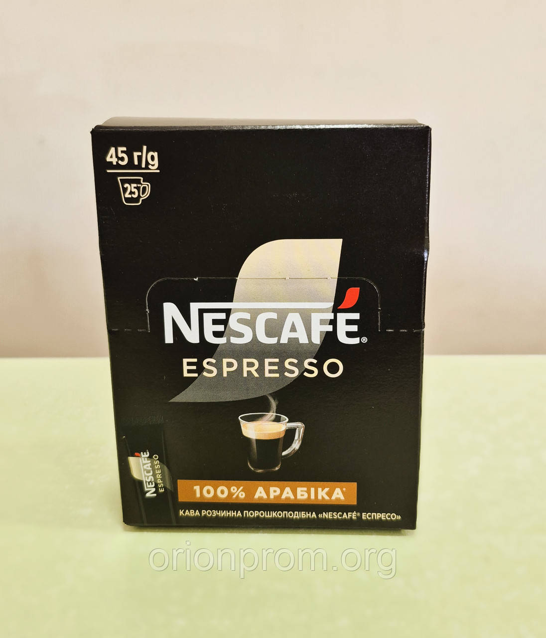Кава Nescafe Espresso 25 стіків, фото 1