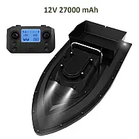 Кораблик для риболовлі D12 12V 27000 mAh GPS (99 пікселів) акумулятор 2025