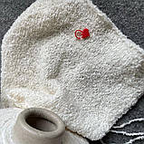 Велюрова бавовна Smoothie Pecci Filati молочний 100 грамів, фото 5