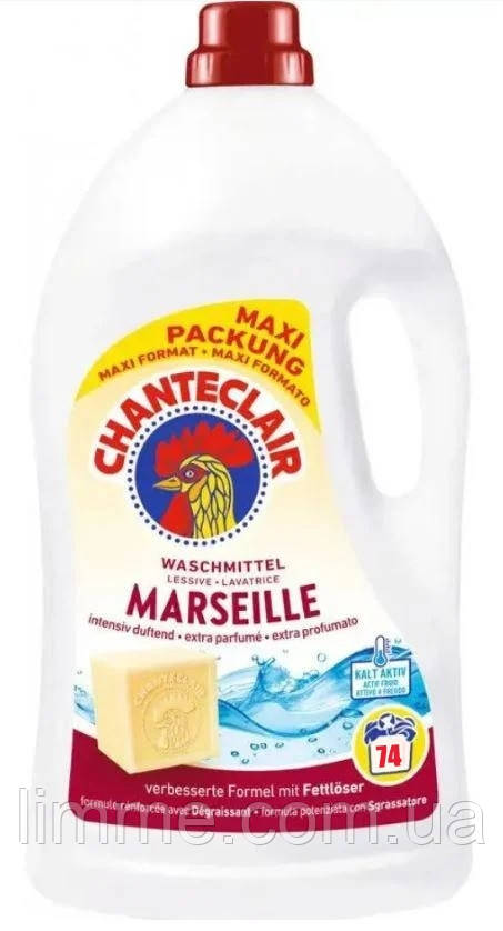 Гель для прання Chanteclair Marsiglia 3330 ml  (74 прань)