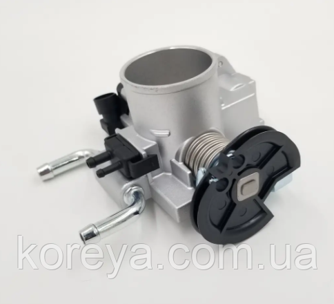 Дросельна заслінка Ланос 1.5 Нексія 1.5 в Євро 2 в зборі з датчиками, фото 1