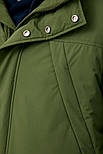 Демісезонна чоловіча парка Finn Flare FAB21046-500 зелена S, фото 6