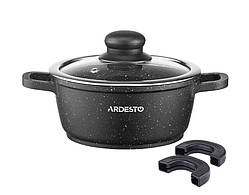 Каструля Ardesto Gemini Anzio 1,2 л d16 см алюміній з антипригарним покриттям (AR2412GE)