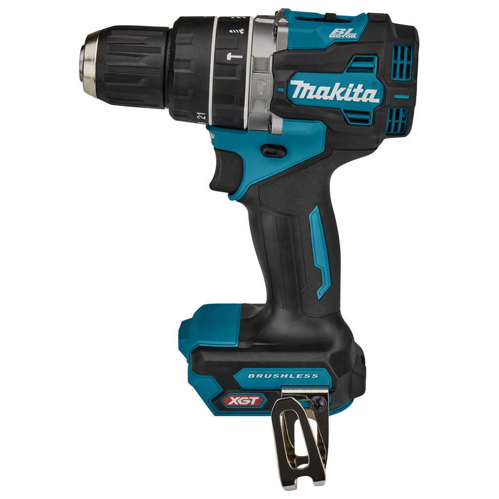 Акумуляторний дриль-шуруповерт із ударом Makita XGT 40 V MAX HP002GZ (без АКБ), фото 1