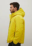 Демісезонна чоловіча куртка Finn Flare FAC22009-424 жовта XL, фото 2