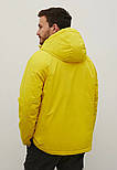 Демісезонна чоловіча куртка Finn Flare FAC22009-424 жовта XL, фото 7