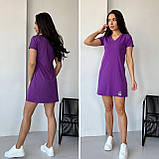 Жіноча сукня повсякденна у спортивному стилі Тканина: двонит, кулір Розмір: 42-46, фото 3