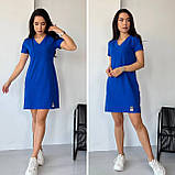 Жіноча сукня повсякденна у спортивному стилі Тканина: двонит, кулір Розмір: 42-46, фото 2