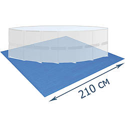 Захисна підстилка під басейн InPool 55311, ▭ 210 х 210 см