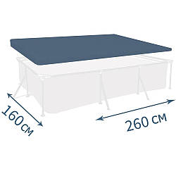 Тент-чохол Intex 28036, для каркасного басейну ▭ 260 х 160 см