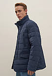 Демісезонна чоловіча куртка Finn Flare FAD21072-101 синя 2XL, фото 4