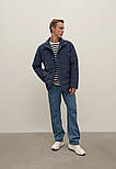 Демісезонна чоловіча куртка Finn Flare FAD21072-101 синя 2XL, фото 2