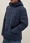 Демісезонна чоловіча куртка Finn Flare FAD21072-101 синя 2XL, фото 3