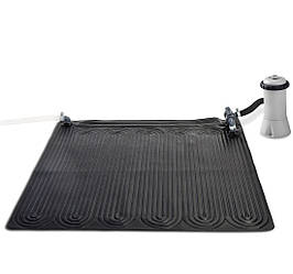 Сонячний нагрівач для басейнів Intex 28685, працює від фільтр-насоса продуктивністю 1 250 ÷ 7 900 л/год