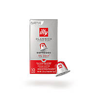 Кофе в капсулах Illy Nespresso Classico Espresso 10 шт упаковка (Италия)