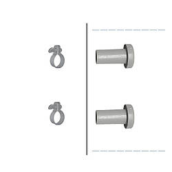 MINI Набір для підключення фільтр-насоса Intex 22020 до басейну зі штуцерами