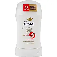 Антиперспірант-олівець Dove Go Fresh pomegronate scent  Гранат 50 g.