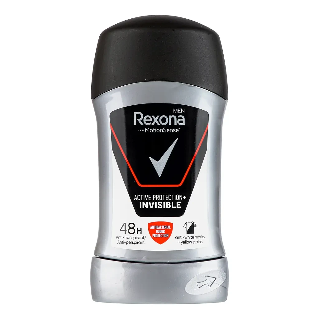 Антиперспірант-олівець Rexona Men Активний захист Невидимий, 50 мл