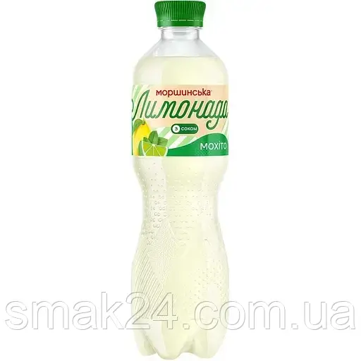 Лимонад Моршинська лимонада зі смаком мохіто слабогазований 0,5 л