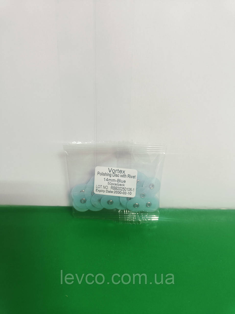 ДИСКИ ШЛІФУВАЛЬНІ СИНІ  ВОРТЕКС ( VORTEX) 14 мм 50 шт,, фото 1