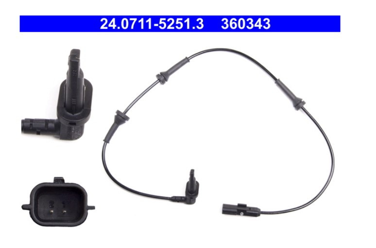 RENAULT MASTER III -Передній датчик ABS, фото 1