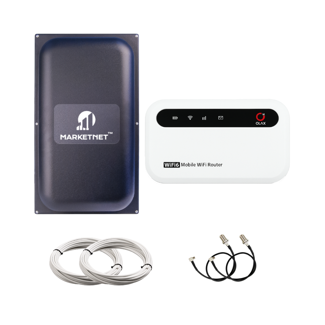 4G комплект роутер Olax 985 + антена MarketNet Maxi MIMO 22 дБ