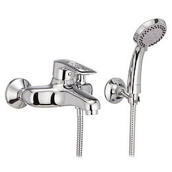 Змішувач Haiba HANSBERG ванна короткий гусак euro