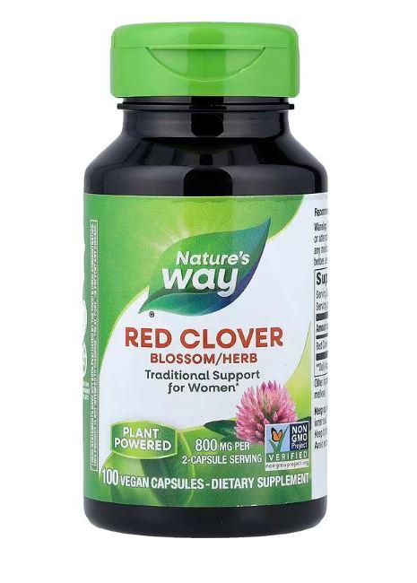 Червона конюшина, nature's Way, 400 мг, 100 капсул