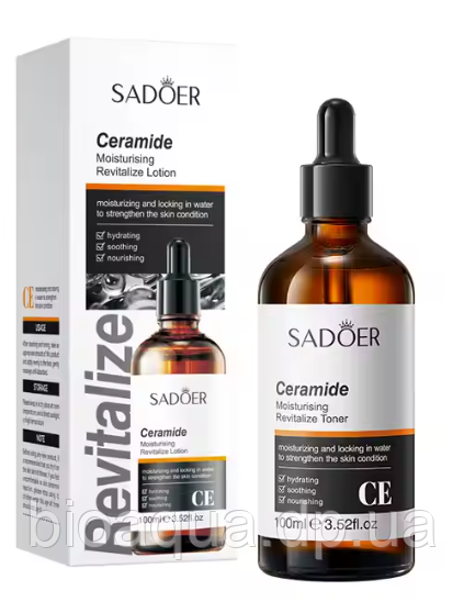 Тонер для обличчя з керамідами Sadoer Ceramide Soothing Repair Toner  100 мл