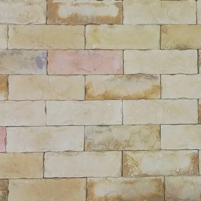 Декоративна гіпсова плитка "Фагот" 0,6 м2/уп. пісочна