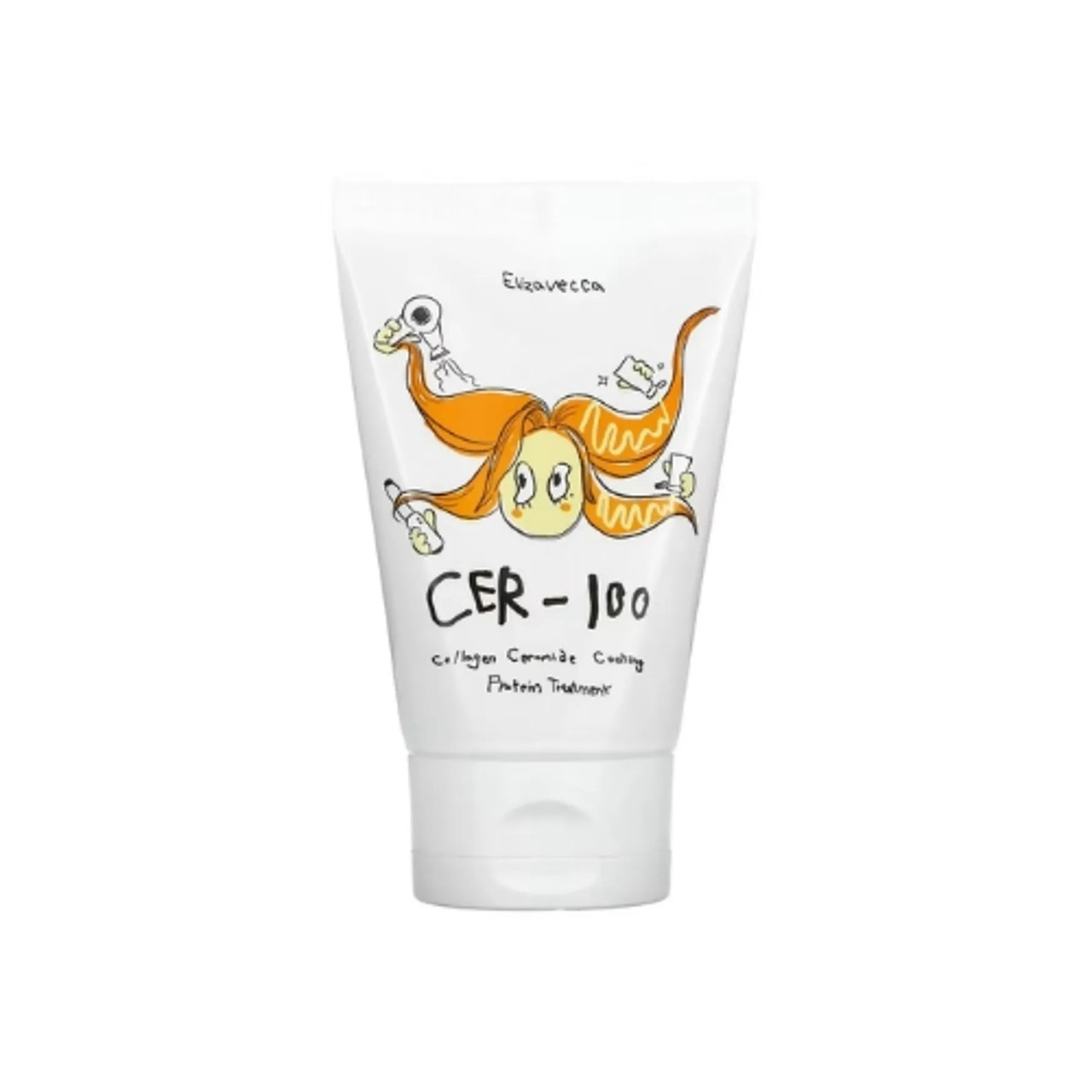 Маска для волосся з колагеном та керамідами Elizavecca Milky Piggy Collagen Ceramide Coating Protein 100 мл, фото 1