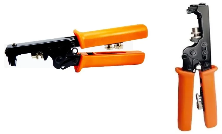 Клещи обжимные профессиональные DL-807F для 'F',BNC,RCA (RG59,RG6) 501021, Prowest, фото 1