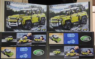 Конструктор Technic Джип Land Rover Defender 2573 деталей сумісний з LEGO 42110 Ленд Ровер ДеФендер