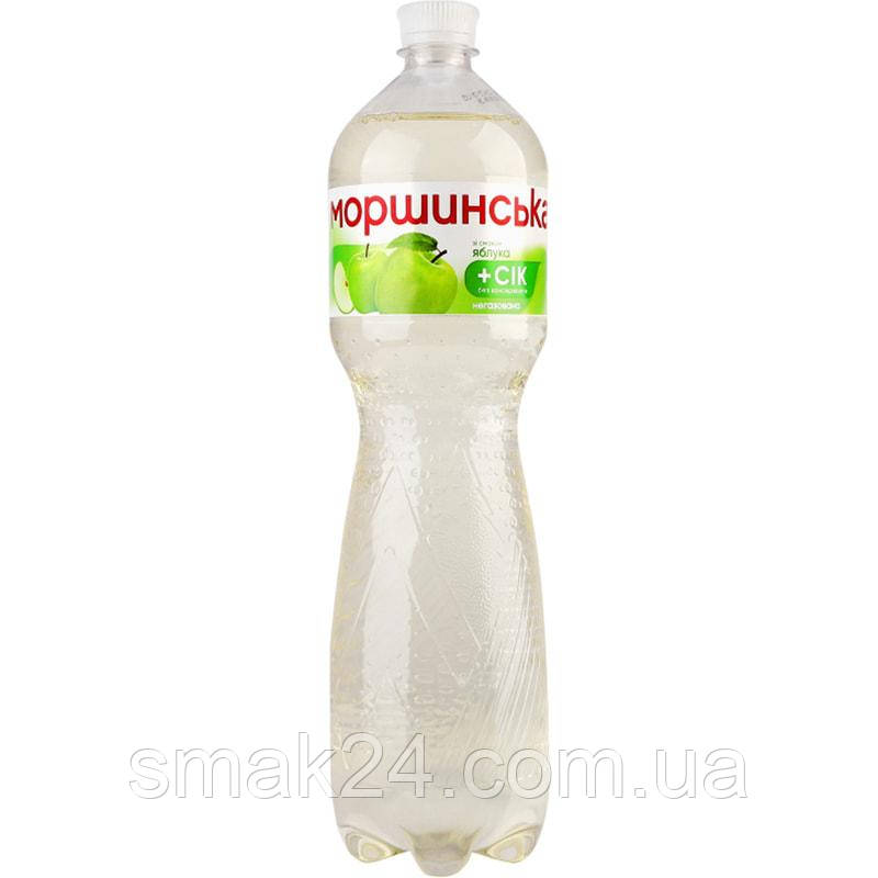 Вода Моршинська зі смаком Яблука негазована 1,5 л