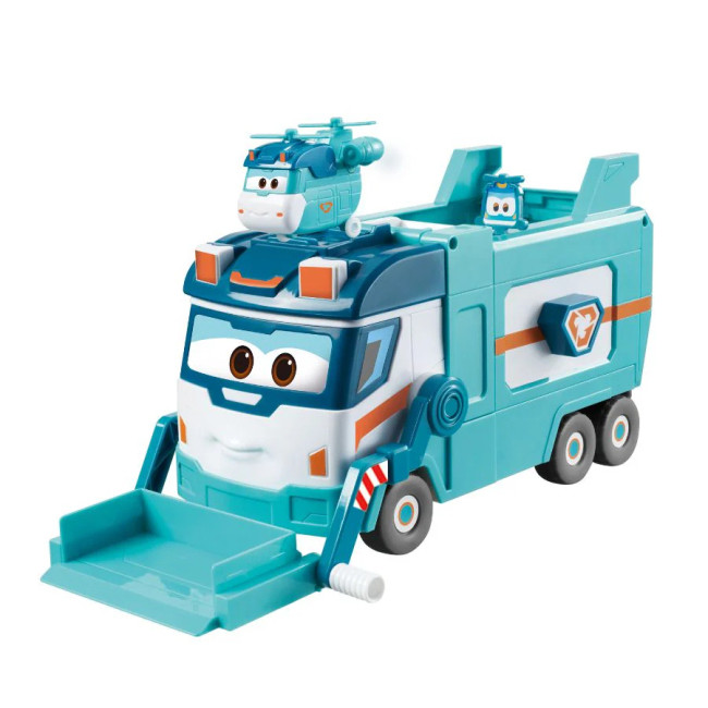 Ігровий набір Super Wings Вантажівка Марк для сміття та прибирання