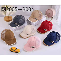 Бейсболка із сіткою для малюків "Фабричний Китай" Об'єм: 48- 52 см (24377)