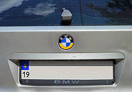 Емблема 82мм (UA-Style) Davs Auto для BMW 5 серія E-34 1988-1995 рр. ABS-пластик
