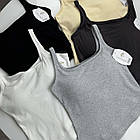 Жіночі бавовняні стильні майки #2028, фото 3