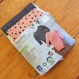 Бодіки боді з довгим рукавом (набір 2 шт.) Lupilu на дівчинку р.62-68, 2-6 місяців, фото 5