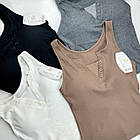 Жіночі бавовняні стильні майки #26123, фото 2