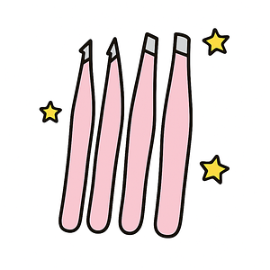 Пінцети для брів