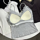 Жіночі бавовняні стильні майки #2035, фото 5