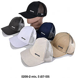 Чоловіча кепка "Sport" із сіткою Об'єм: 57- 59 см (24388)