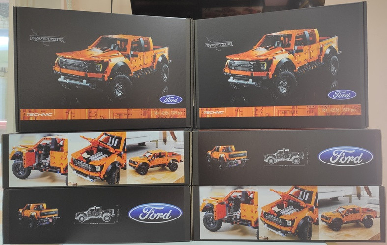 Конструктор Technic Ford F150 Raptor Пикап (42126) 1379 деталей сумісний із lego-технік лего форд раптор