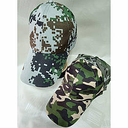 Чоловіча камуфляжна бейсболка "54" Об'єм: 56- 59 см (24394)