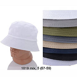 Доросла однотонна кепка "54" Об'єм: 56- 59 см (24396)