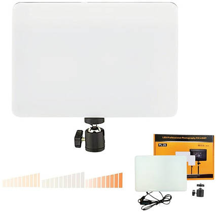 Світлодіодна USB лампа прожектор для фото та відео зйомки 23*16 см, фото 1