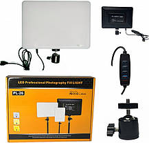 Світлодіодна USB лампа прожектор для фото та відео зйомки 23*16 см, фото 5