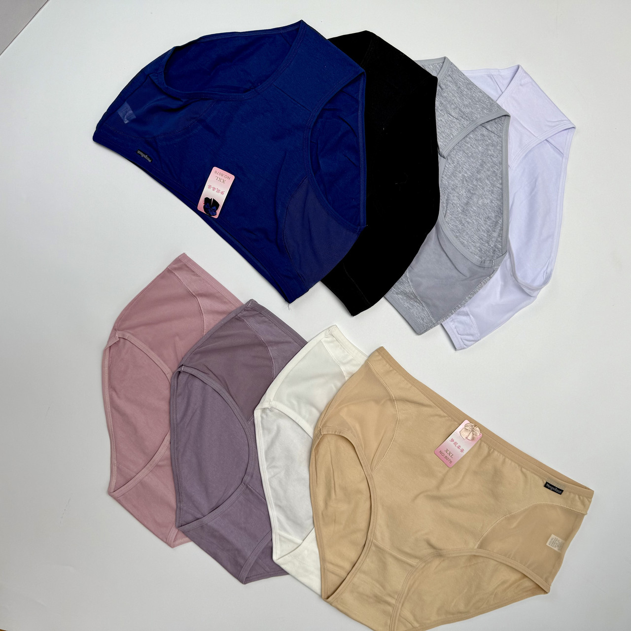 Трусики - сліпи з бавовни з вставками із сіточки