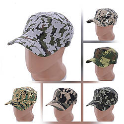 Доросла камуфляжна кепка-нейка Об'єм: 57- 59 см (24410)